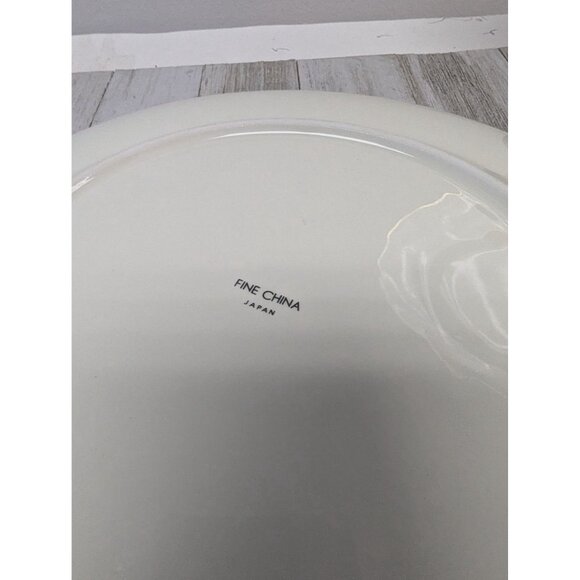 Porcelain Dinner Plates Set 2 "A Season Of Wonder" Christmas Holly Design - Picture 5 of 7